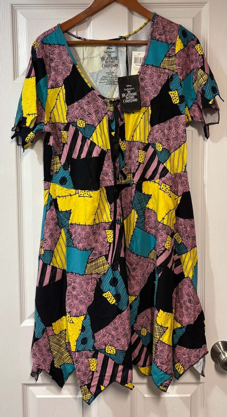 Disney The Nightmare Before Christmas Sally Dress Size 2